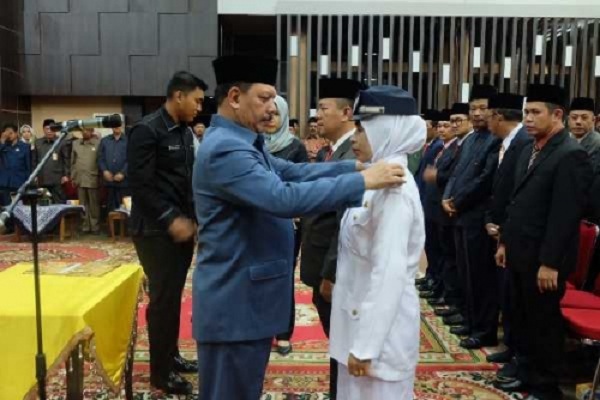 Jelang Pelantikan Bupati Periode II, 136 Pejabat Inhil di Mutasi